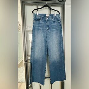 Frame Denim Blue Flare Jeans